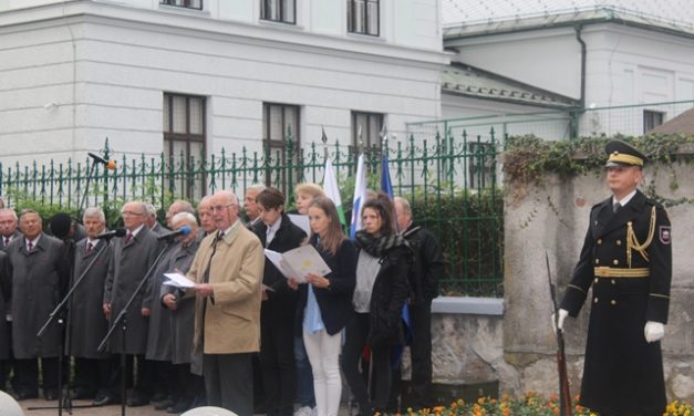 Govor Božidarja Gorjana – Boga ob spominskem obeležju 24. talcem v Ljubljani, 13. 10.